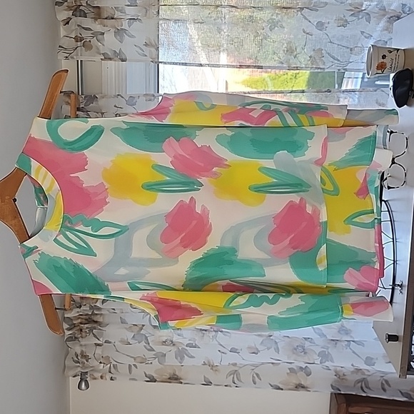 Mud Pie Tops - MUD Pie / medium / Pink, Yellow White Green